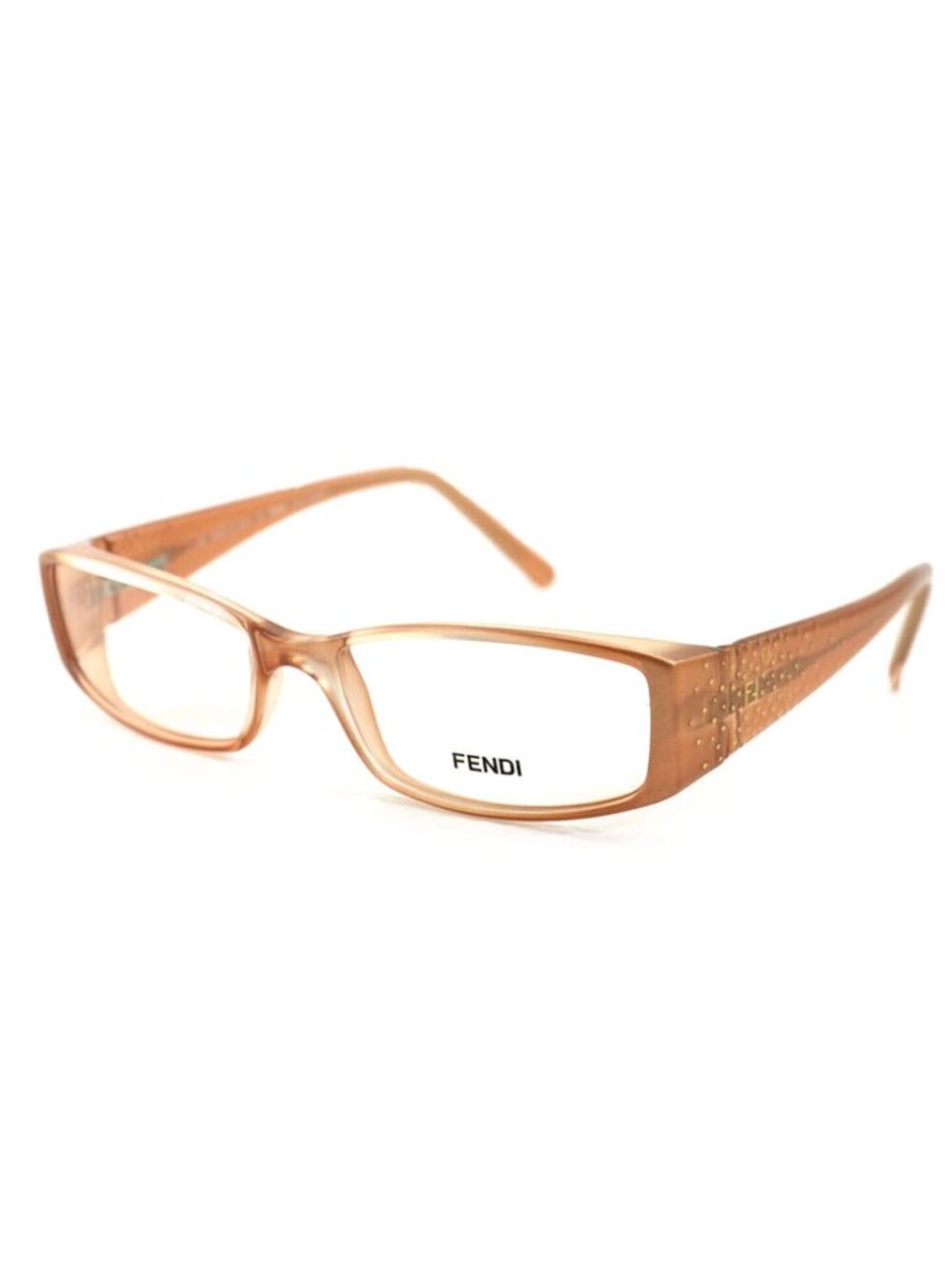 Fendi Optical Womens Eyeglasses FF817 832 Nude Frames Rectangle- RXable